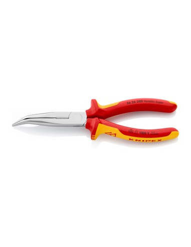 Alicates de boca de cigüeña curvo 200 x 56 x 19 mm