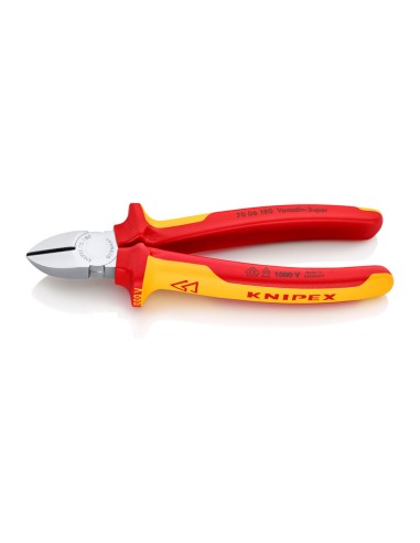 Alicates de corte diagonal 180 x 56 x 20 mm