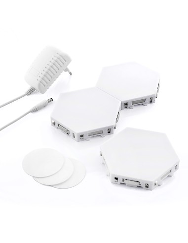 Paneles de led modulares magnéticos y táctiles, 3 unidades
