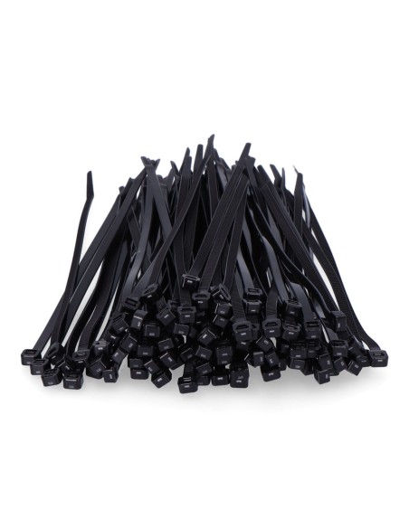 Bridas negras 4,8 x 250 mm nylon alta calidad (bolsa 100 unid.)