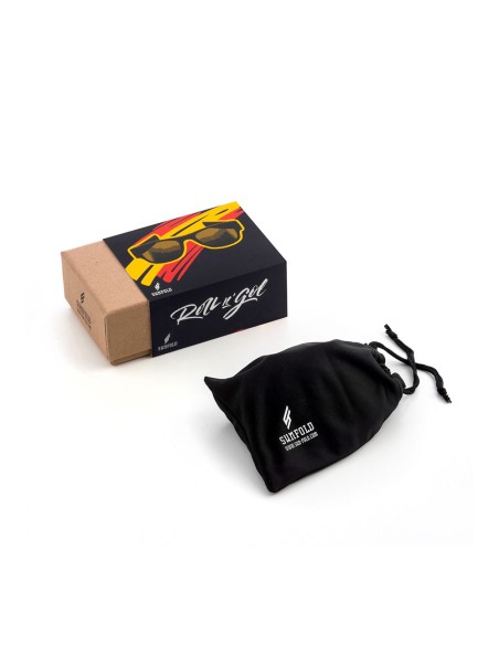 Gafas de sol enrollables sunfold eurocopa spain black innovagoods