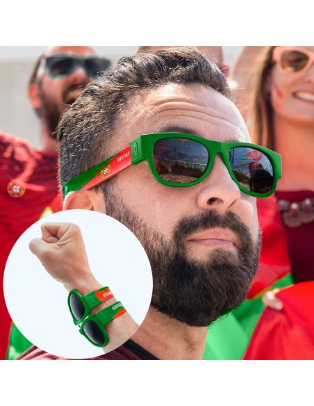 Gafas de sol enrollables sunfold eurocopa portugal innovagoods.