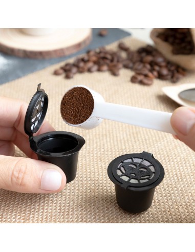 Set de 3 cápsulas de café reutilizables recoff...
