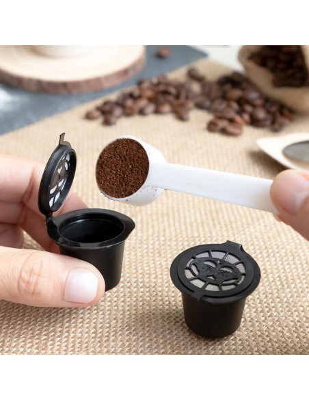 Set de 3 cápsulas de café reutilizables recoff innovagoods
