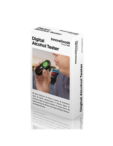 Alcoholímetro digital innovagoods