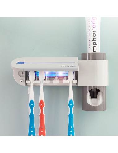 Esterilizador uv de cepillos dentales con...