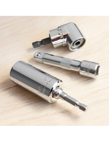 Llave de vaso universal con accesorios uniscrew...