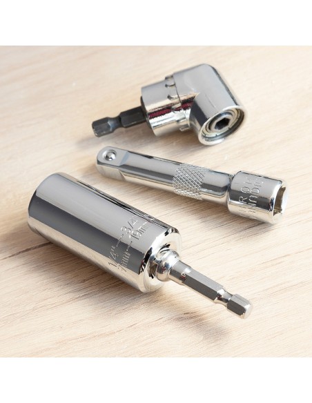 Llave de vaso universal con accesorios uniscrew innovagoods