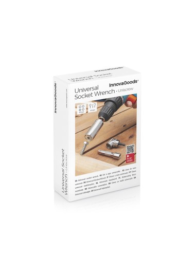 Llave de vaso universal con accesorios uniscrew...