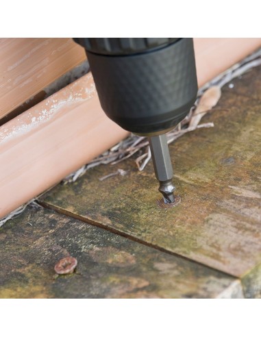 Pack 4 brocas para extraer tornillos dañados...