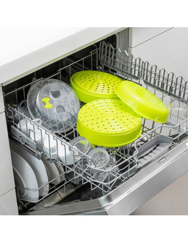 Vaporera doble para microondas fresh ø22 x...