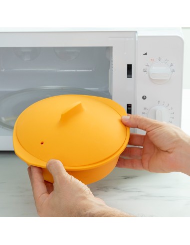 Vaporera de silicona multifunción con recetas...