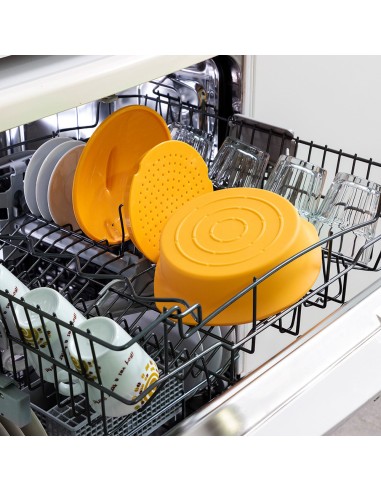 Vaporera de silicona multifunción con recetas...