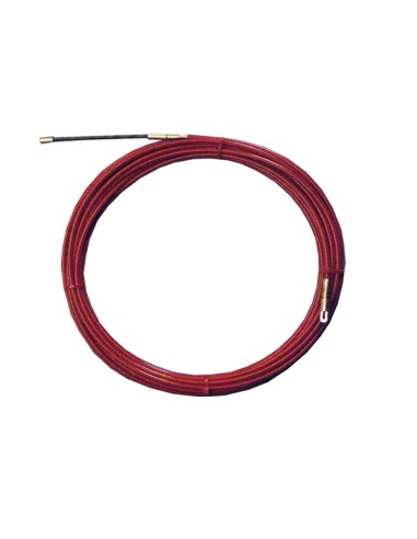 Sonda pasacables guia, acero forrado profesional, 5 m x 3,9 mm