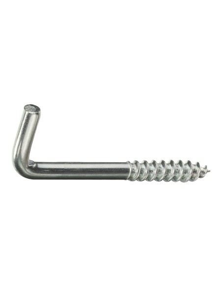 Caja m 15 unid.. alcayata roscada cinc 2,5x40mm fadix