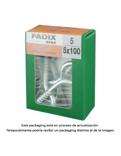 Caja m 5 unid. hembrilla cerrada cinc 5,0x100mm fadix