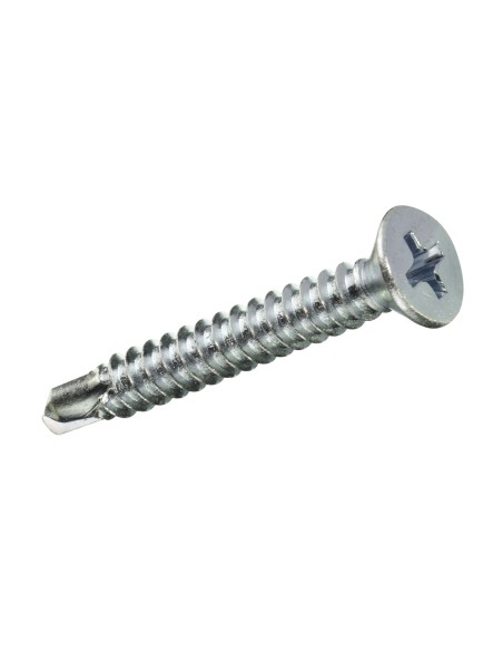 Caja s 10 unid. tornillo rosca chapa cp autot. cinc 4,8x32mm fadix