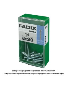 Caja s 14 unid. tornillo metrica cp m 3x20mm fadix