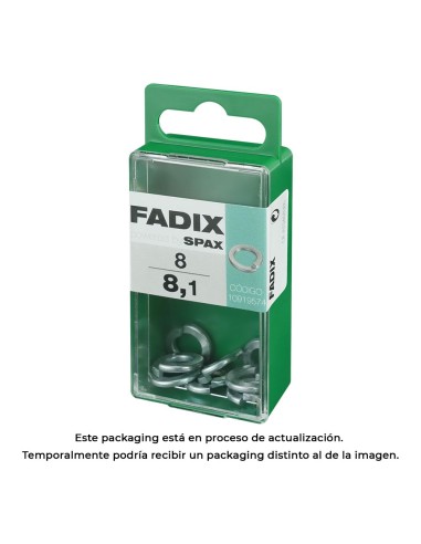 Caja s 8 unid. arandela presion 8,1mm fadix