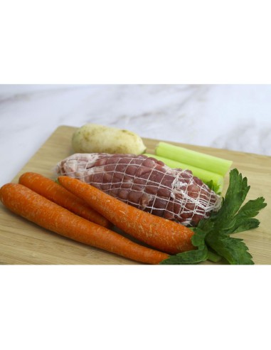 Malla elástica para rellenos de carne