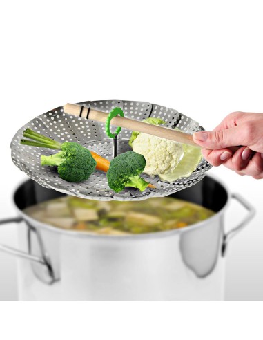 Cestillo para coccion al vapor 13 - 24 cm