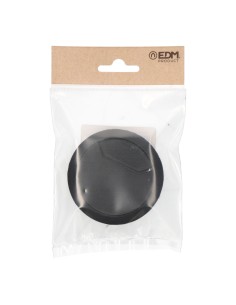 Blister tapon pasacables tpc01 ø60x22mm negro 90324 edm 2