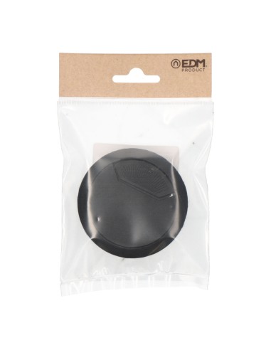 Blister tapon pasacables tpc01 ø60x22mm negro...