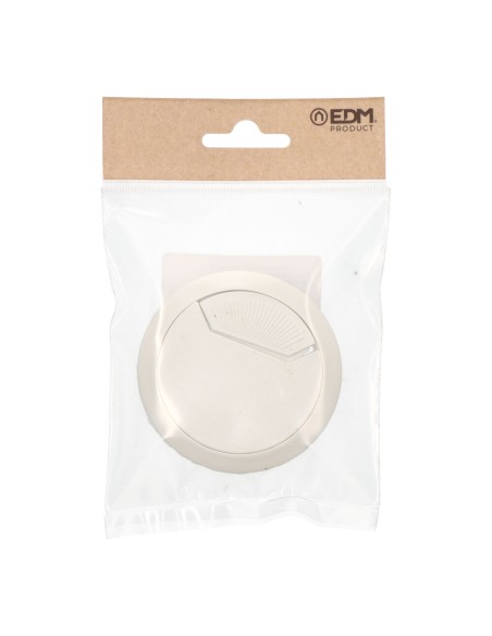 Blister tapon pasacables tpc01 ø60x22mm blanco 90621 edm