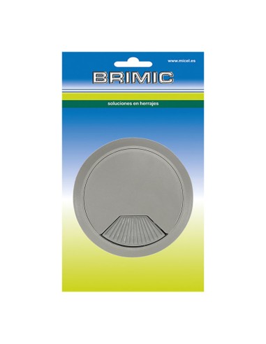 Blister tapon pasacables tpc01 ø60x22mm gris...