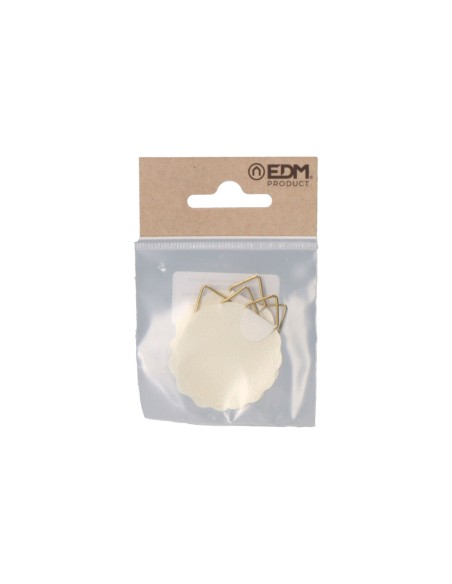 Pack 5 uds. anilla adhesiva para cuadros