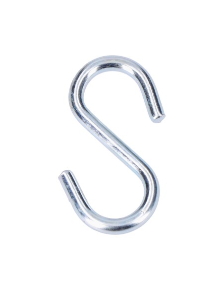 Pack 3 uds. gancho forma "s" 50 mm zincado