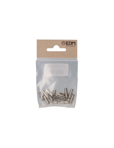 Pack 16 uds. porta-estante de hierro redondo nº...