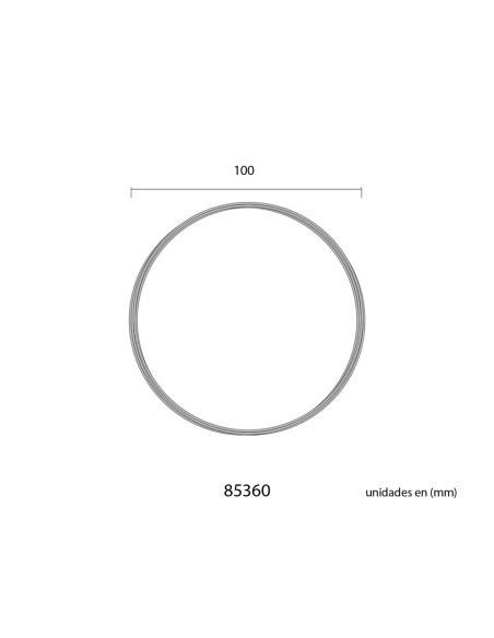 Alambre aluminio plata, calibre ø1,5 mm x 5 m