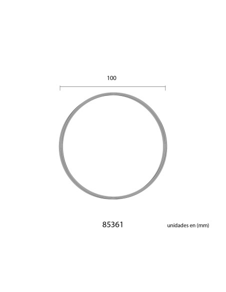 Alambre aluminio dorado, calibre ø1,5 mm x 5 m
