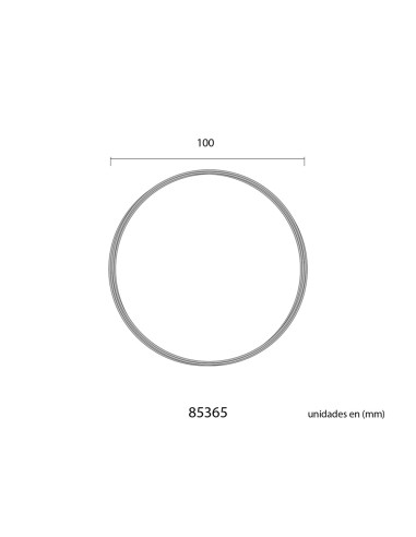 Alambre aluminio verde, calibre ø1,5 mm x 5 m