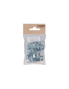 Pack 4 uds golpete ruedas goma 0,8 mm zincado 2