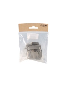 Pasador automático 40 mm níquel satinado 2