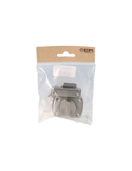 Pasador automático 40 mm níquel satinado