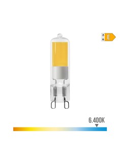 Bombilla g9 led 5 w 575 lm 6400 k luz fría cristal