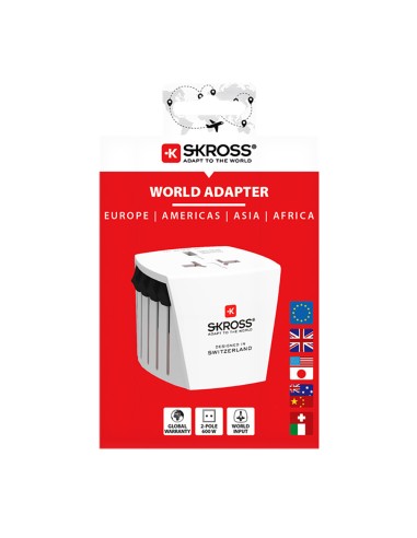 Multi adaptador de viaje skross 1302180