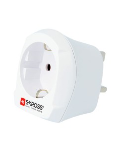 Adaptador europeo a reino unido skross 1500230-e 2