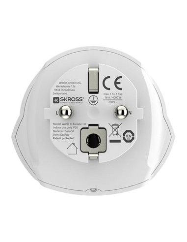 Adaptador mundial a europa skross 1500211-e