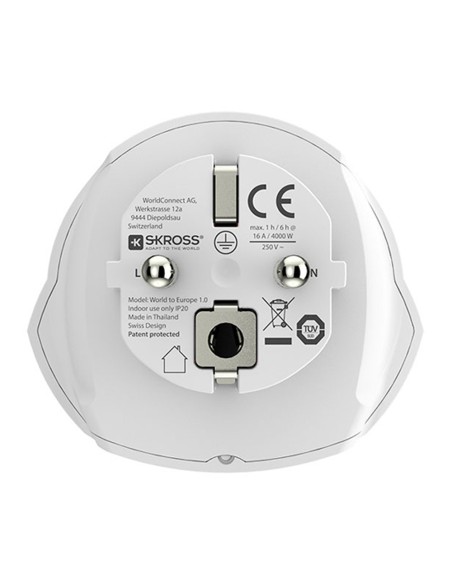 Adaptador mundial a europa skross 1500211-e