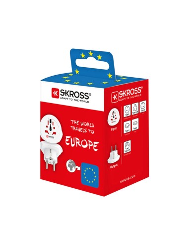 Adaptador mundial a europa skross 1500211-e