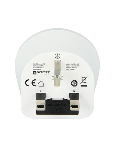 Adaptador mundial a reino unido skross 1500225-e