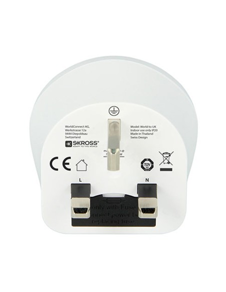 Adaptador mundial a reino unido skross 1500225-e