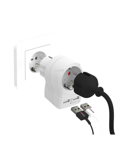 Adaptador europeo usb skross 1500282