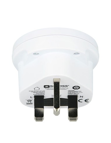 Adaptador mundial a reino unido con usb skross...