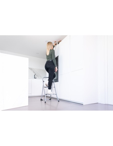 Escalerilla de acero 2 peldaños