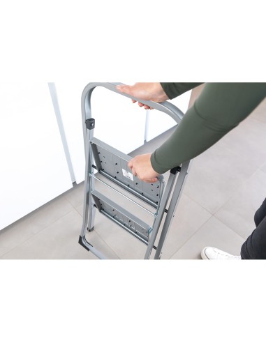 Escalerilla de acero 2 peldaños